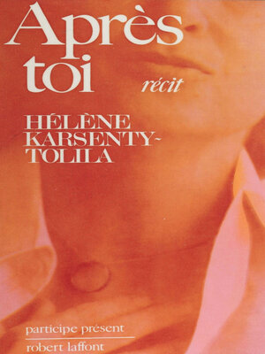 cover image of Après toi